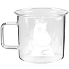 Изображение товара Кружка стеклянная Moomin, Муми-Тролль, 350 мл, прозрачная