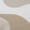 Изображение товара Подушка декоративная из хлопка бежевого цвета с авторским принтом из коллекции Freak Fruit, 30х50 см