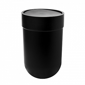 Изображение товара Корзина для мусора с крышкой Touch, 6 л, черная