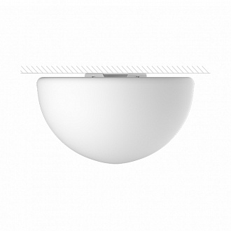 Изображение товара Светильник настенно-потолочный Semisphere_S, Ø48,5х27,5 см, E27, LED, RGBW