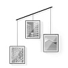 Изображение товара Панно для фотографий Exhibit, черное, 3 эл.