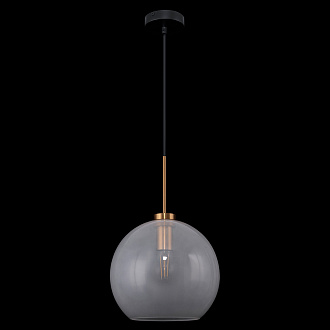 Изображение товара Светильник подвесной Modern Market, 1 лампа, Ø25х98 см, латунь/белый