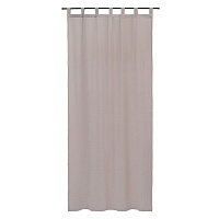 Изображение товара Штора из муслина бежево-серого цвета из коллекции Essential, 150х290 см