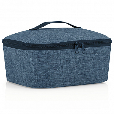 Термосумка Coolerbag M pocket twist blue, анонс элемента