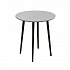 Стол обеденный Спутник, Ø70х74 см, светло-серый