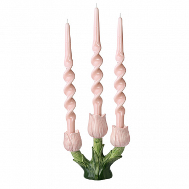 картинка Подсвечник Floret для трех свечей из коллекции Blossom, 20 см от магазина Одежда+