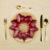 Изображение товара Блюдо Poinsetta, 27х26 см, красно-золотое