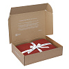 Изображение товара Простыня изо льна и хлопка цвета копченой паприки из коллекции Essential, 240х270 см