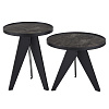 Изображение товара Набор кофейных столиков Carrero, черный, 2 шт.