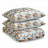 Комплект постельного белья из сатина с принтом Birds of Nile из коллекции Wild, 200х220 см