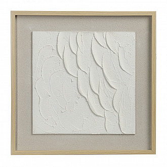 Панно декоративное с эффектом 3D Minimalism Ripples, 50х50 см