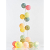 Изображение товара Гирлянда Весна, шарики, от сети, хлопок, 20 ламп, 3 м