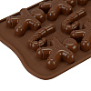 Изображение товара Форма для приготовления конфет Mr Ginger, 10,5x21,5 см, силиконовая