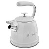 Изображение товара Чайник со свистком Smeg, 2,3 л, хромированный