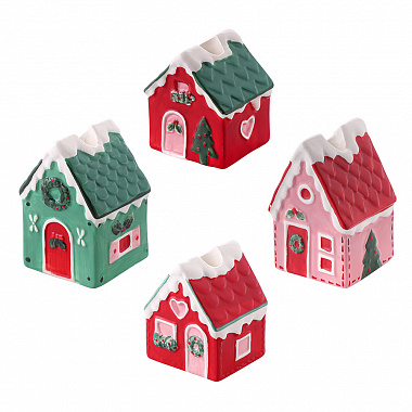 картинка Набор из 4 подсвечников Grindsted из коллекции New Year Essential, 4 шт. от магазина Одежда+