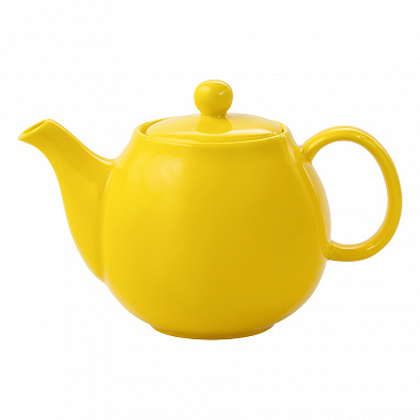 картинка Чайник заварочный с ситом Pure, 1 л, желтый от магазина Одежда+