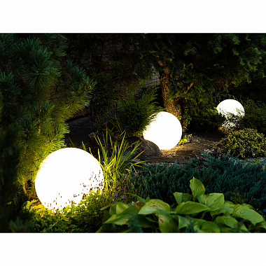 Светильник ландшафтный Sphere_G, Ø48,5х45 см, E27, 4000K, анонс элемента
