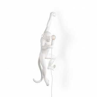 Светильник левосторонний Monkey Lamp Hanging, белый
