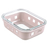 Изображение товара Контейнер для запекания, хранения и переноски продуктов в чехле Smart Solutions, 640 мл, розовый