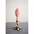 Свеча ароматическая Гриб Сморчок, 13,5 см, светло-розовая
