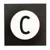 Изображение товара Крючок C Design Letters, AJ vintage ABC