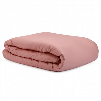 Изображение товара Комплект постельного белья из сатина темно-розового цвета из коллекции Essential, 200х220 см