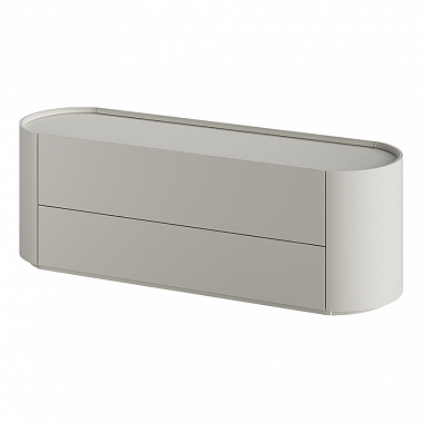 Тумба под ТВ Lagom, 136,6х41х46 см, серо-бежевый, анонс элемента