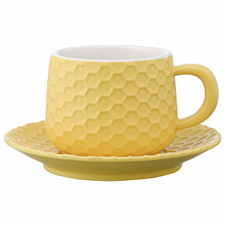 Изображение товара Чайная пара Marshmallow, 300 мл, лимонная