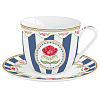 Изображение товара Чашка с блюдцем Flowery, 370 мл
