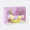 Изображение товара Ваза для цветов Banana, 19 см, желтая