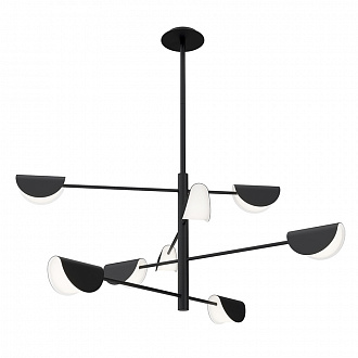 Изображение товара Светильник подвесной Technical, Mollis, 8 ламп, 125х125 см, черный