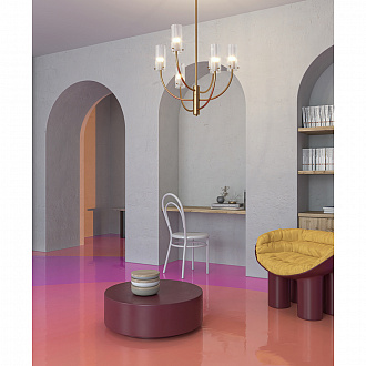 Изображение товара Светильник подвесной Neoclassic, Arco, 6 ламп, Ø61х44,7 см, латунь