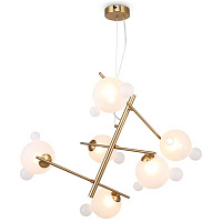 Изображение товара Светильник подвесной Modern, Flaty, 6 ламп, 47х49х50 см, латунь