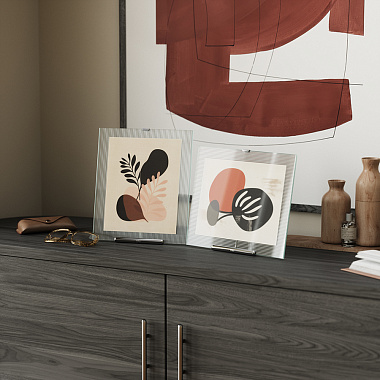 картинка Фоторамка Flute, 26х30 см, хром от магазина Одежда+