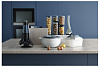 Изображение товара Набор кухонных инструментов на подставке Elevate Carousel, синий, 6 пред.