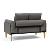 Изображение товара Диван-кушетка Rollo с ножками Bow, 139/200х90х90 см