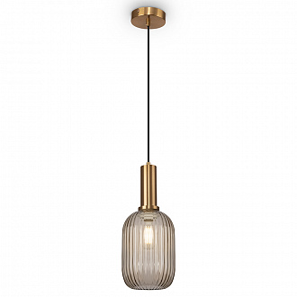 Изображение товара Светильник подвесной Modern Market, 1 лампа, Ø13х33 см, латунь