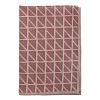 Изображение товара Полотенце кухонное с принтом Twist бордового цвета Cuts&Pieces, 45х70 см