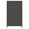 Изображение товара Шкаф Type, 2-х створчатый, 120х55х210 см, темно-серый