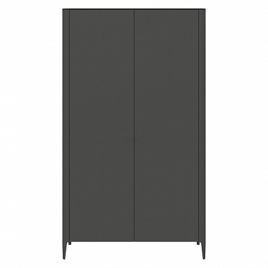 Шкаф Type, 2-х створчатый, 120х55х210 см, темно-серый, анонс элемента