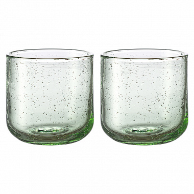 картинка Набор стаканов Flowi, 310 мл, зеленые, 2 шт. от магазина Одежда+
