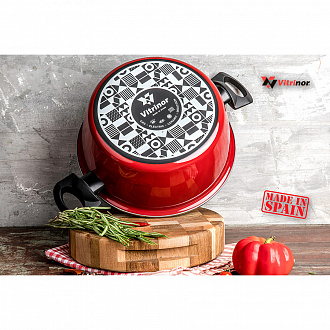 Изображение товара Кастрюля низкая с крышкой V Poivre Rouge, Ø24 см, 2 л