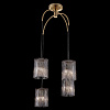 Изображение товара Светильник подвесной Modern, Starfall, 4 лампы, Ø56х100 см, латунь