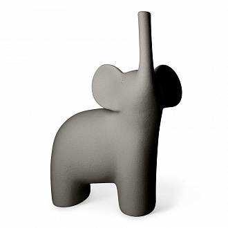 Фигура декоративная Elefante, 18х11х28 см, темно-серая
