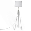 Изображение товара Светильник напольный Table & Floor, Calvin, 1 лампа, Ø60,7х164,2 см, белый