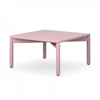 Изображение товара Столик кофейный Saga, 75х75 см, розовый