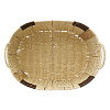 Изображение товара Корзина плетеная овальная Bodhran Chocolate из коллекции Ethnic, размер M
