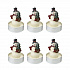 Набор декоративных свечей Festive snowman из коллекции New Year Essential, 6 шт.