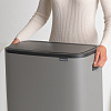 Изображение товара Бак для мусора Brabantia, Bo, Touch Bin, 2х30 л, минерально-серый