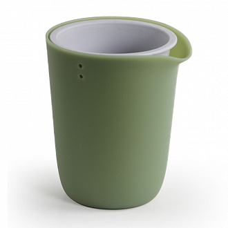 Изображение товара Горшок для полива растений Oasis Round Pot S зелёный